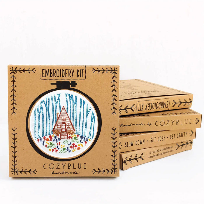 Cozyblue Embroidery Kits - Assorted