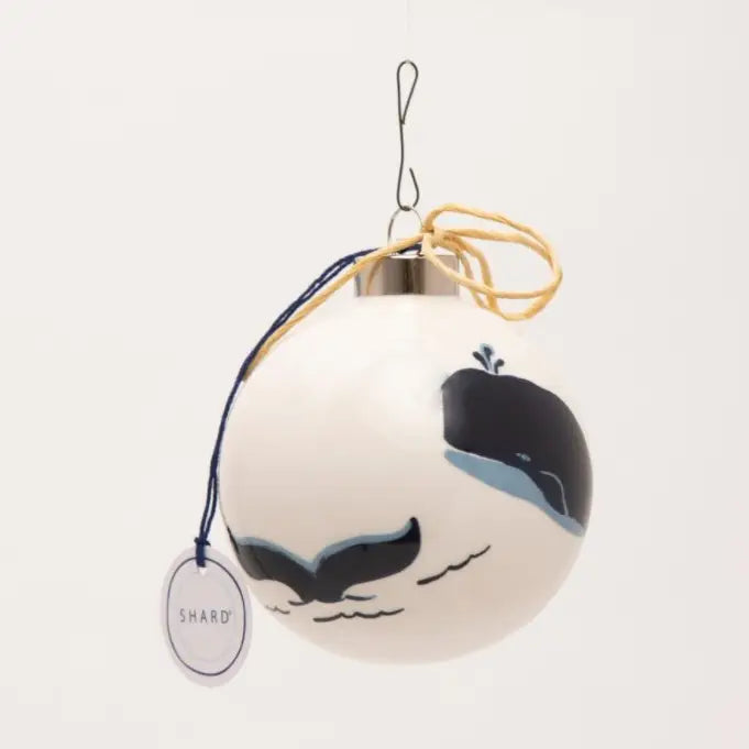 Blue Whale Ornament