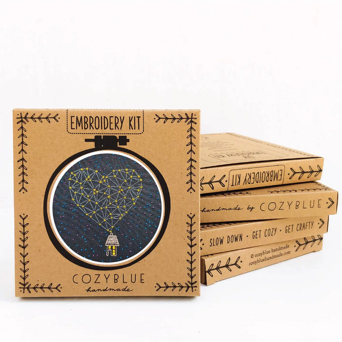 Cozyblue Embroidery Kits - Assorted