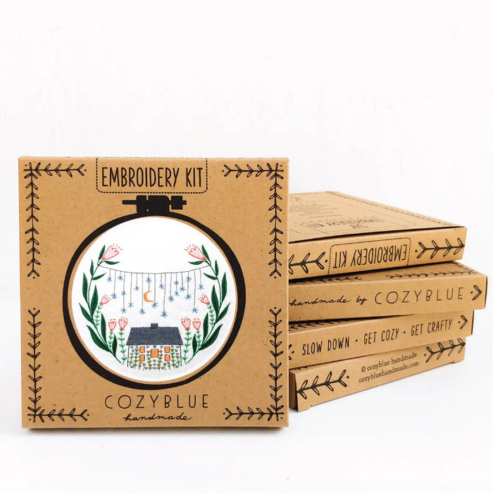 Cozyblue Embroidery Kits - Assorted