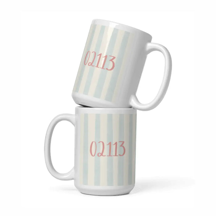02113 Boardwalk Stripe Mug