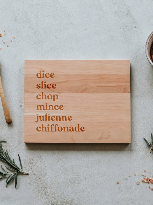 Dice, Slice  & Chop Cutting Board