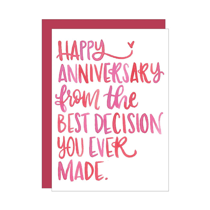 Best Decision Card