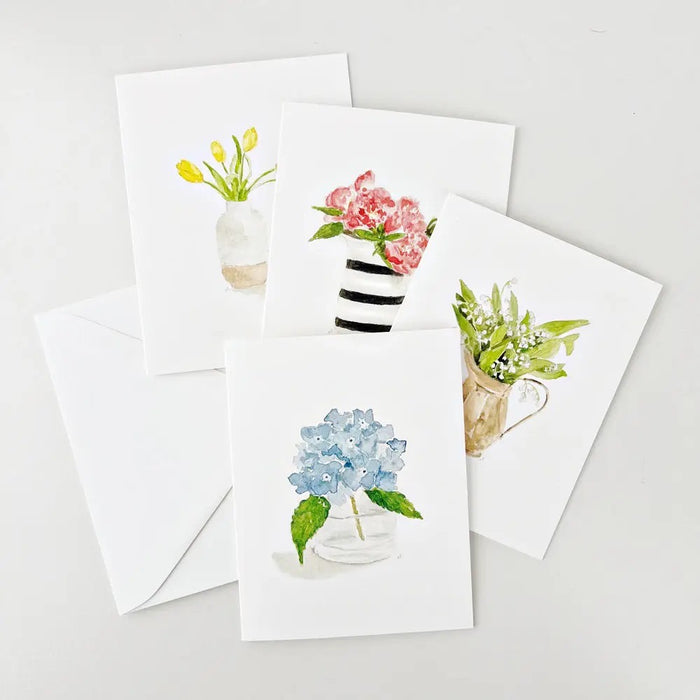 Flower Notecards Set