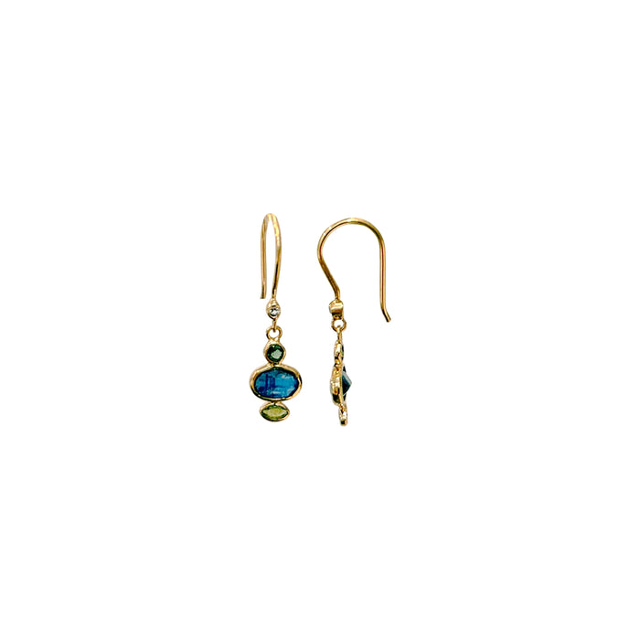 Blue Kyanite Earrings