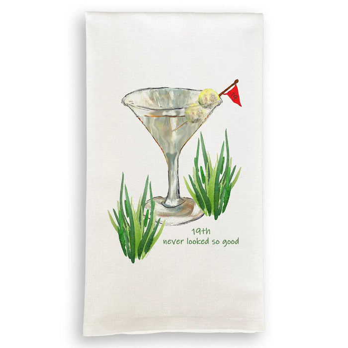 19th Hole Dish Towel