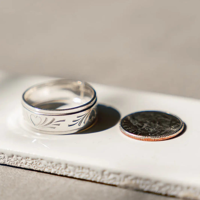 Heart Stacker Ring