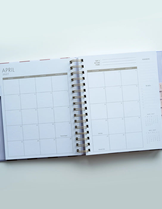 2027 Binder Planner | Periwinkle Checks