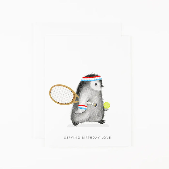 Serving Birthday Love Card