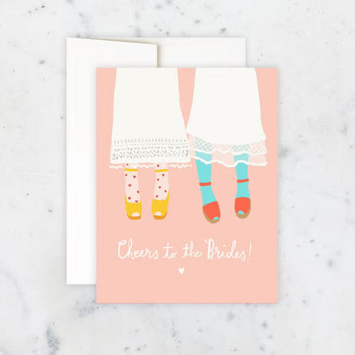 Cheers to the Brides Card