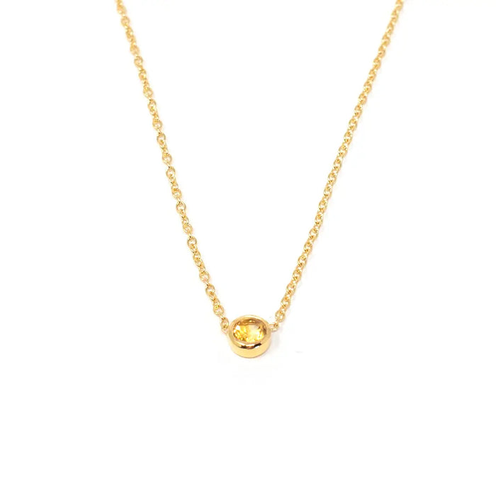 Citrine Necklace