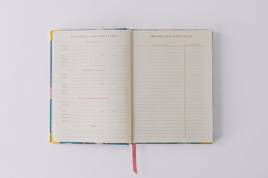 2026 Mice with Vases 17-Month Planner