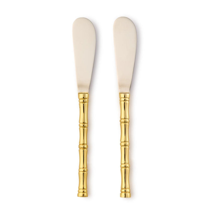 Gold Bamboo Spreader - Set of 2