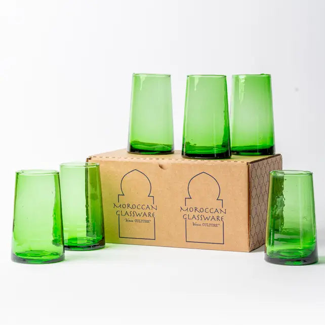 Moroccan Cone Champagne Glasses - Assorted Colors