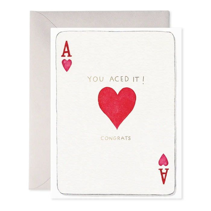 Aced It Congratulations Card