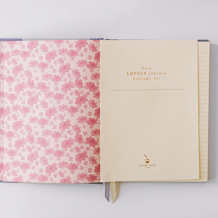 Spill the Tea Hardcover Notebook