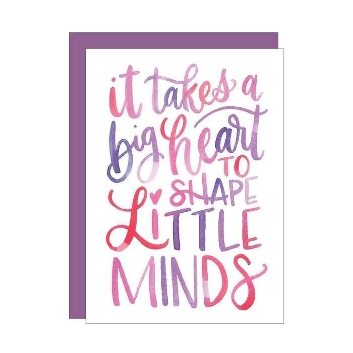 It Takes A Big Heart Card