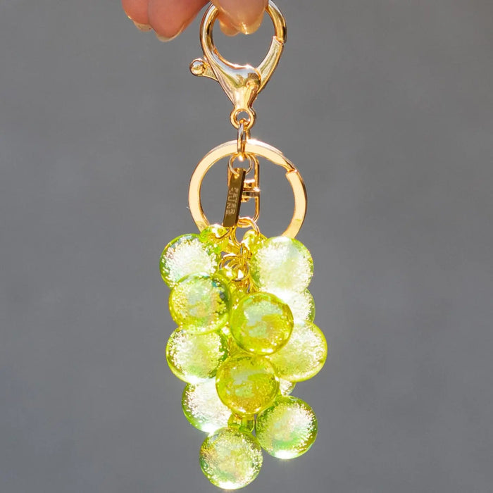 Grapevine Bag Charm - Green