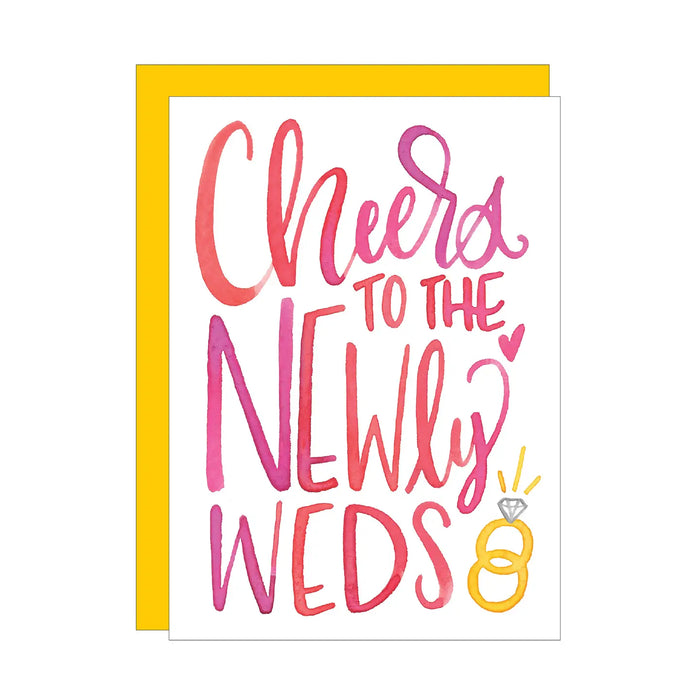 Cheers to The Newlyweds Card