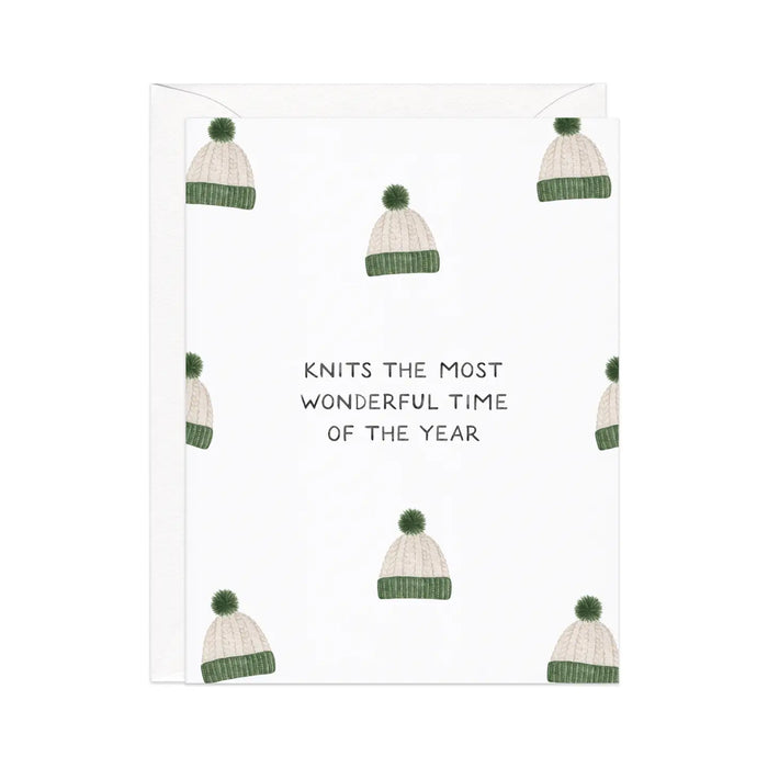 Knits the Most Wonderful Time Card