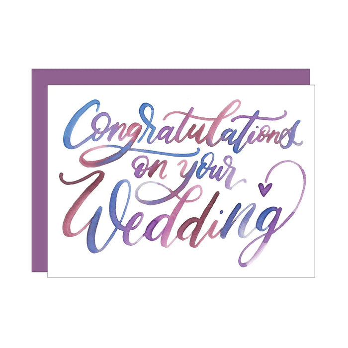 Congratulations Wedding Card