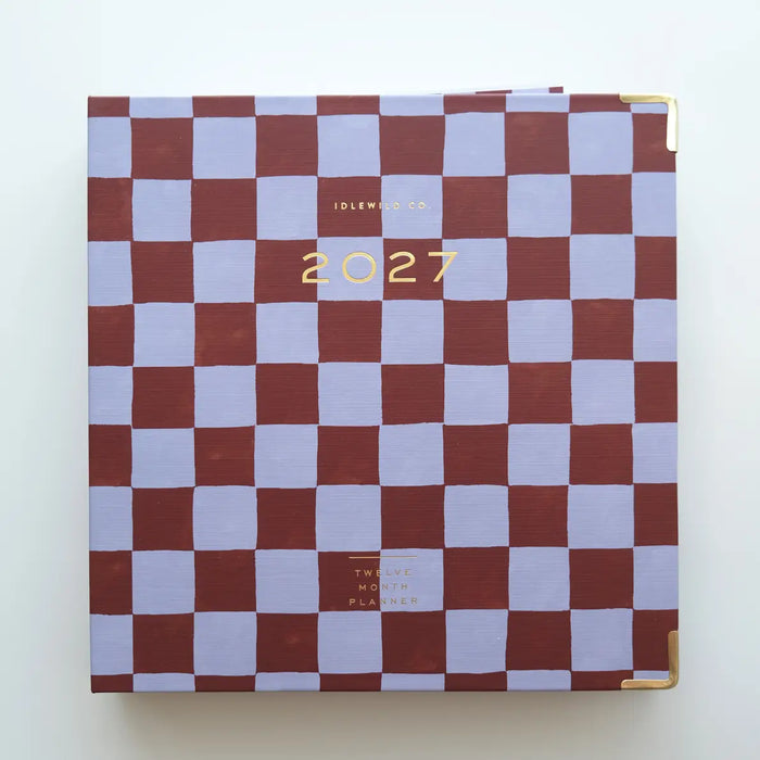2027 Binder Planner | Periwinkle Checks