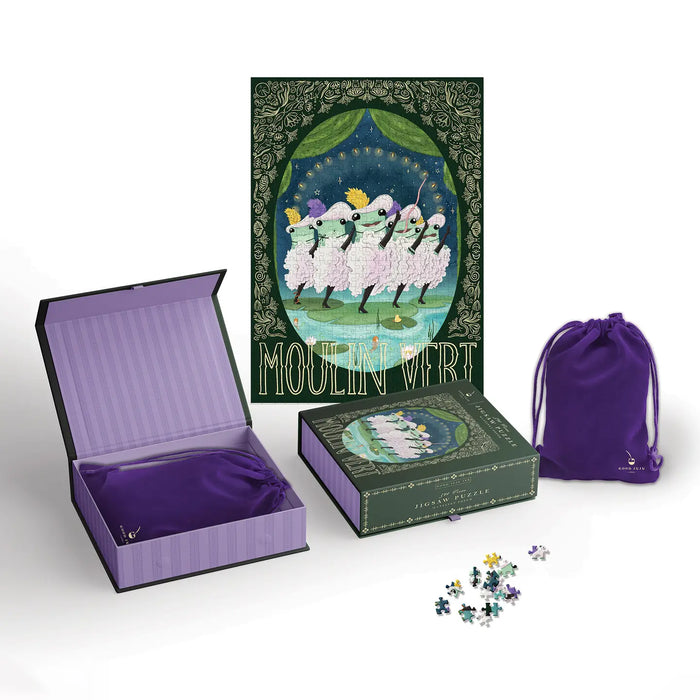 Moulin Vert Frog 500-Piece Puzzle