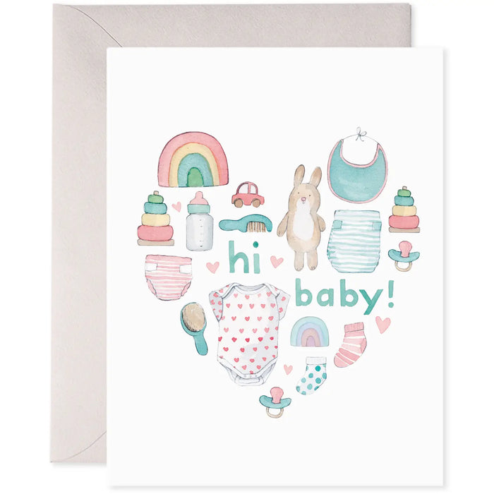 Hi Baby Card