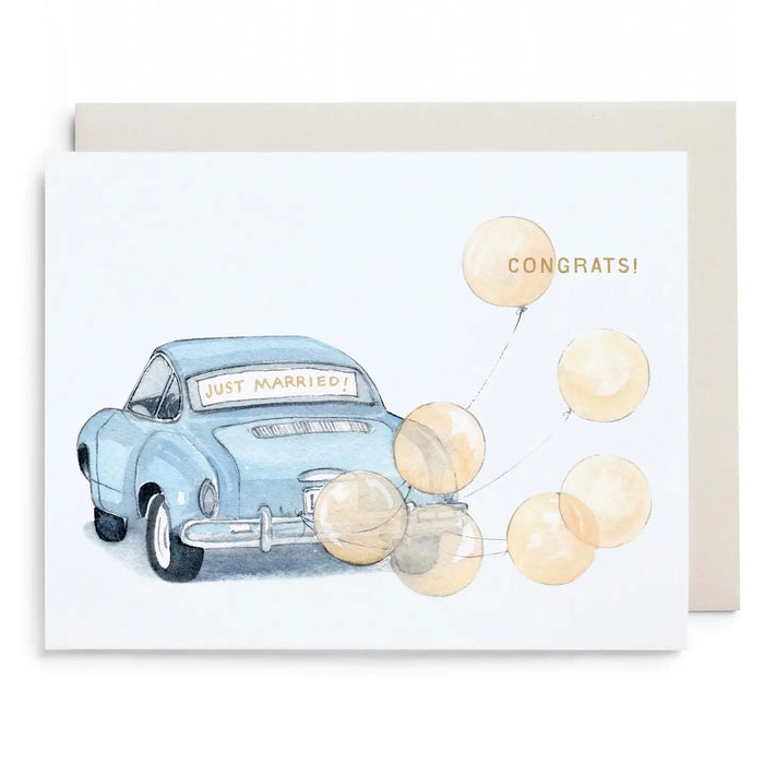 Just Married Card