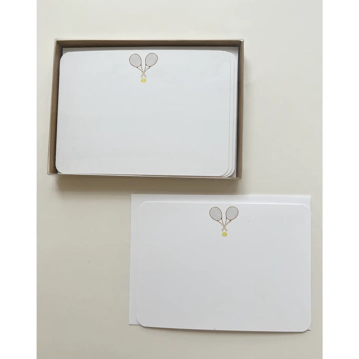 Tennis Flat Notecards