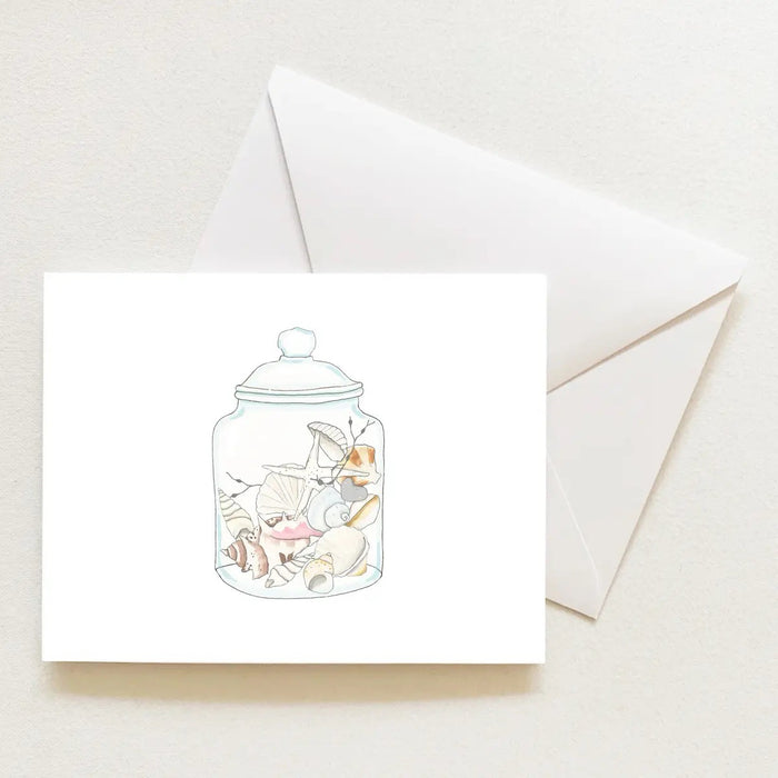 Shell Jar Boxed Note Cards