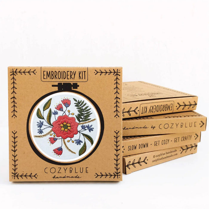 Cozyblue Embroidery Kits - Assorted