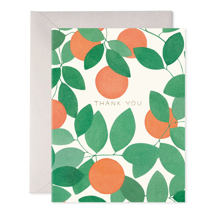 Thank You Oranges Card