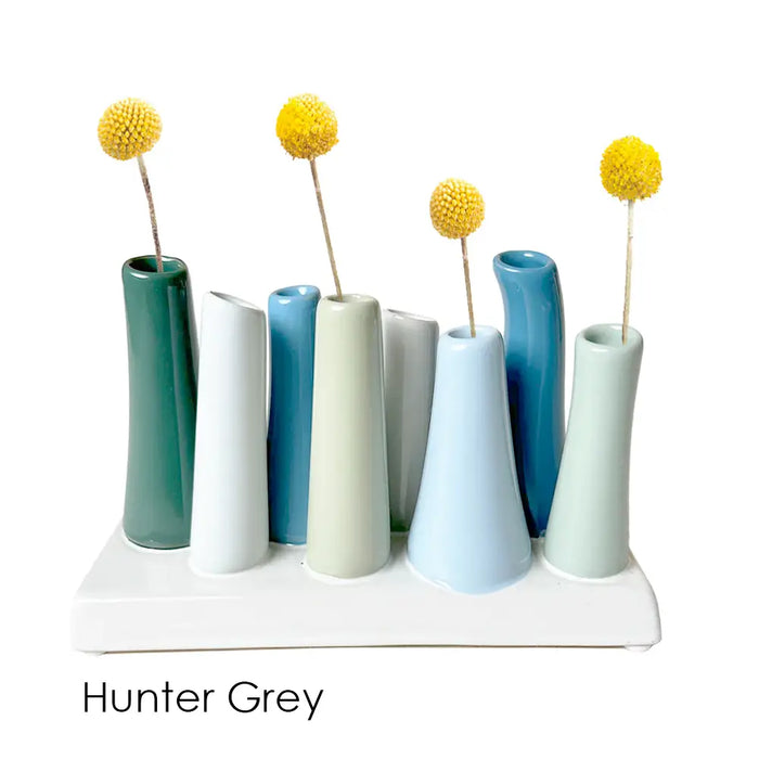 Pooley Vase - Hunter Grey