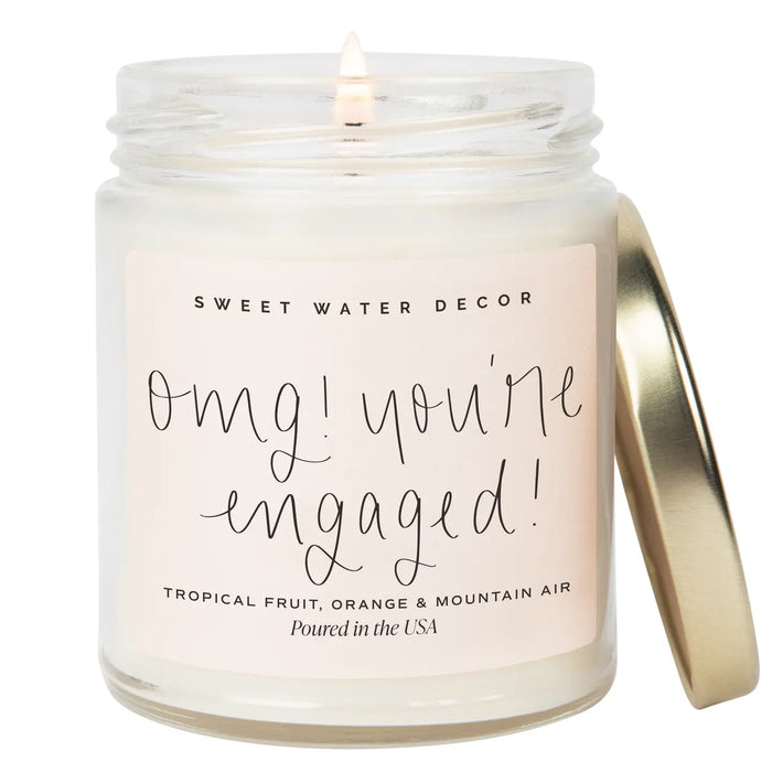 Omg! You're Engaged Candle