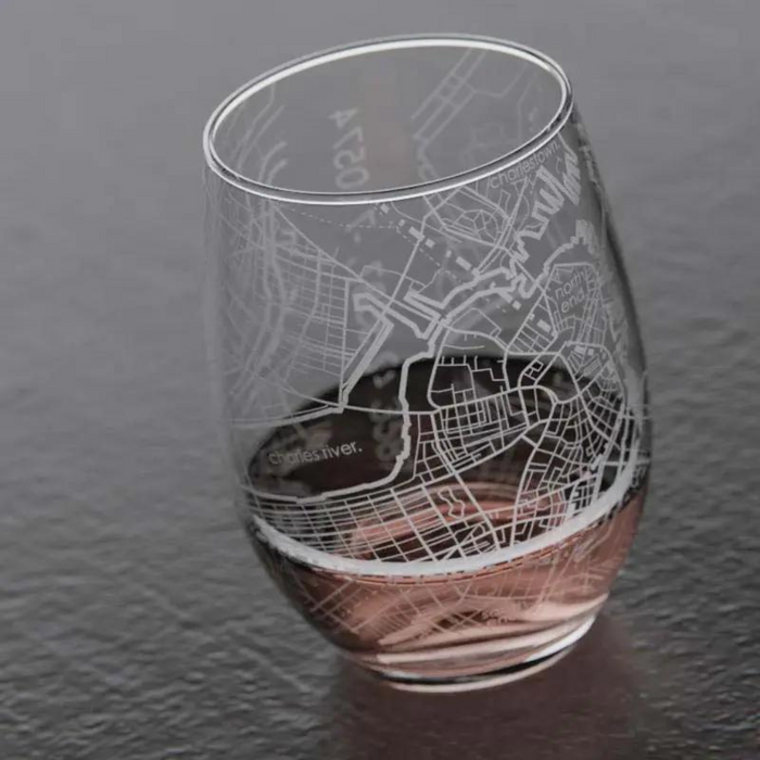 North End Stemless Glass