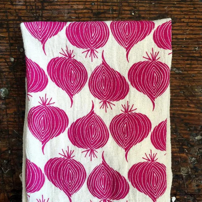 Red Onion Dish Towel