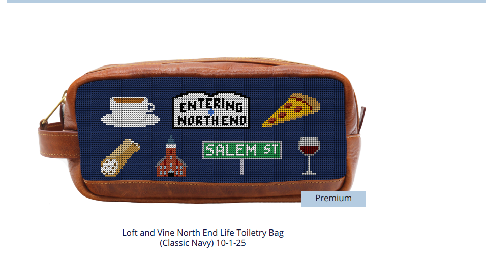 Embroidered Toiletry Bag - Assorted