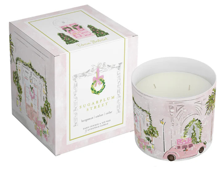 Sugarplum Street Candle
