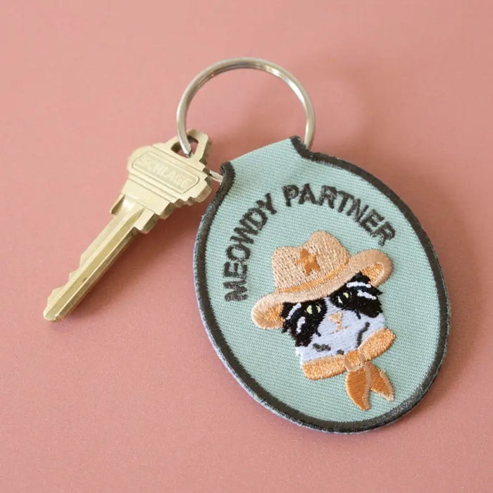Embroidered Keychain