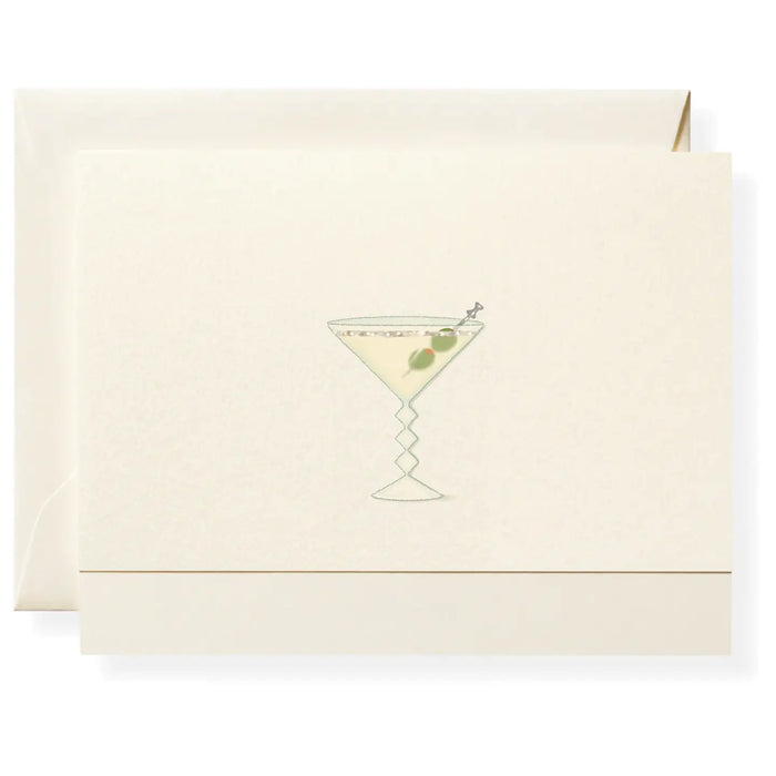 Cocktails Note Card Box