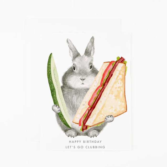 Happy Birthday - Let's Go Clubbing Card