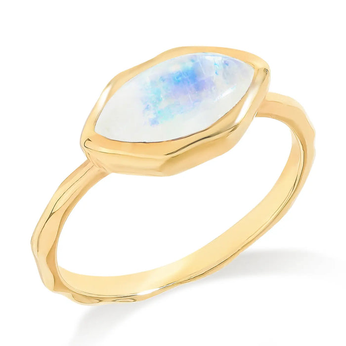Marquise Moonstone Ring