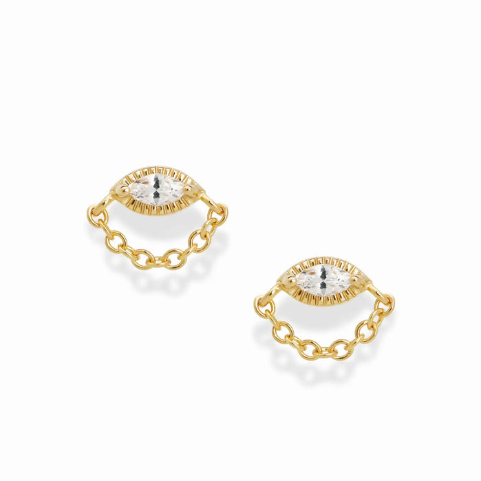 Simone Chain Studs