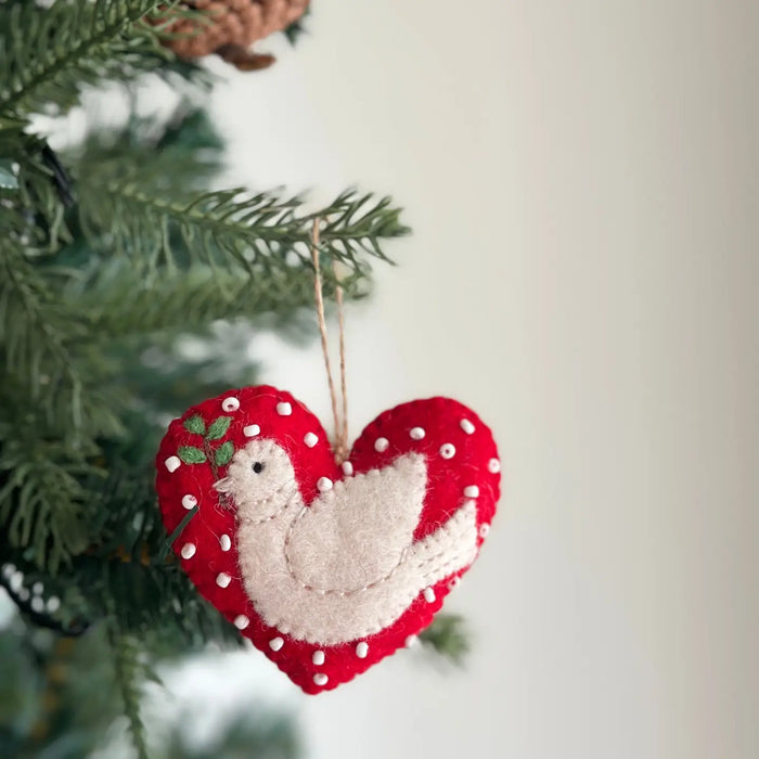 Mini Dove Heart