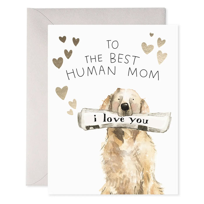 Best Human Mom Card