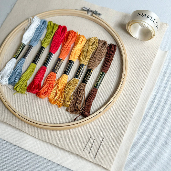Autumn Stitches Embroidery Kit