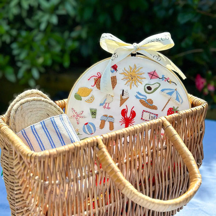 Summer Stitches Embroidery Kit