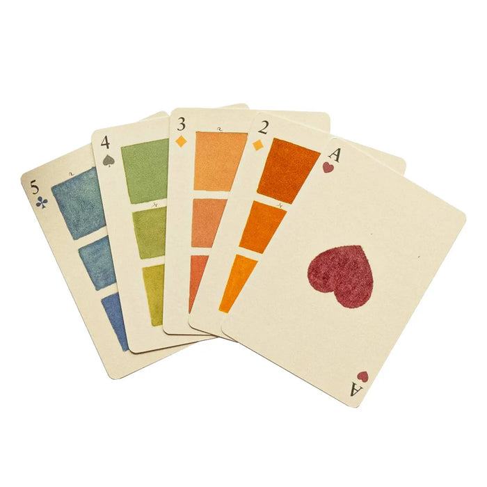 Playing Cards - Set of Two Decks - Watercolor Swatches