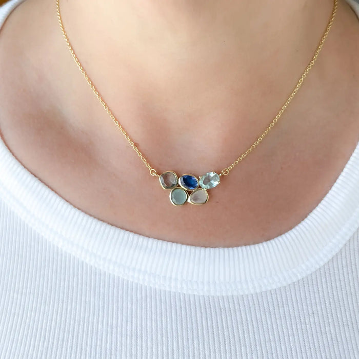 Multi Stone Necklace
